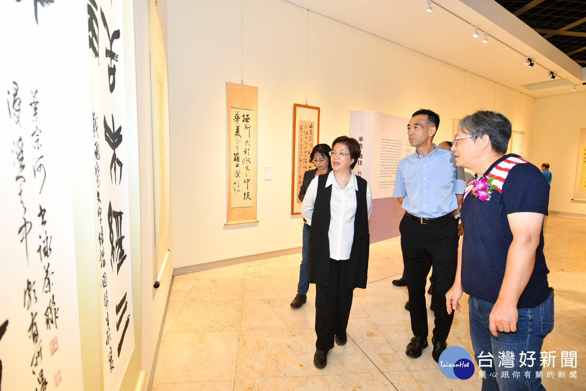 「全民藝享」典藏交流展彰美館登場。圖/記者鄧富珍翻攝