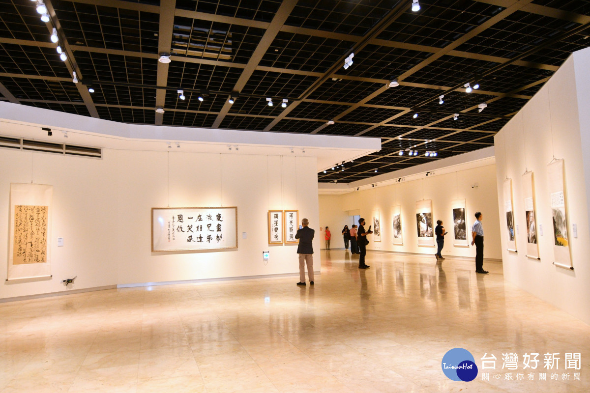 「全民藝享」典藏交流展彰美館登場。圖/記者鄧富珍翻攝