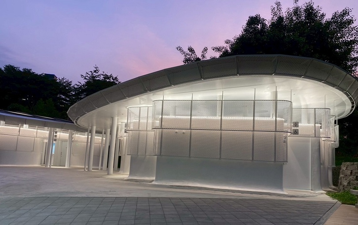 城市「親子小白宮」即將現身！ 中市文心森林公園陽光公廁將於9月開放使用