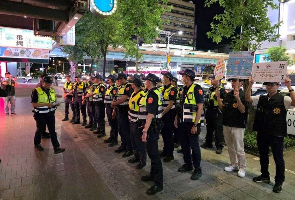 ▲青春專案守護青少年安全，大安警分局全力出擊。