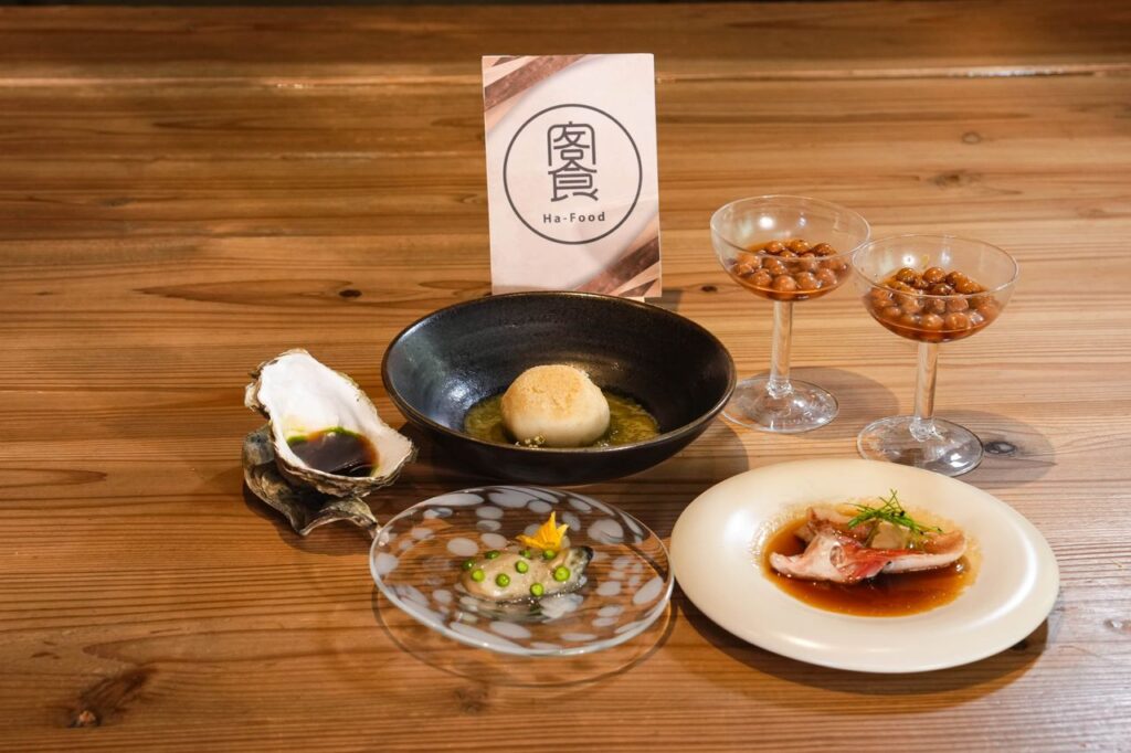 客委會與EMBERS合作三道季節限定料理