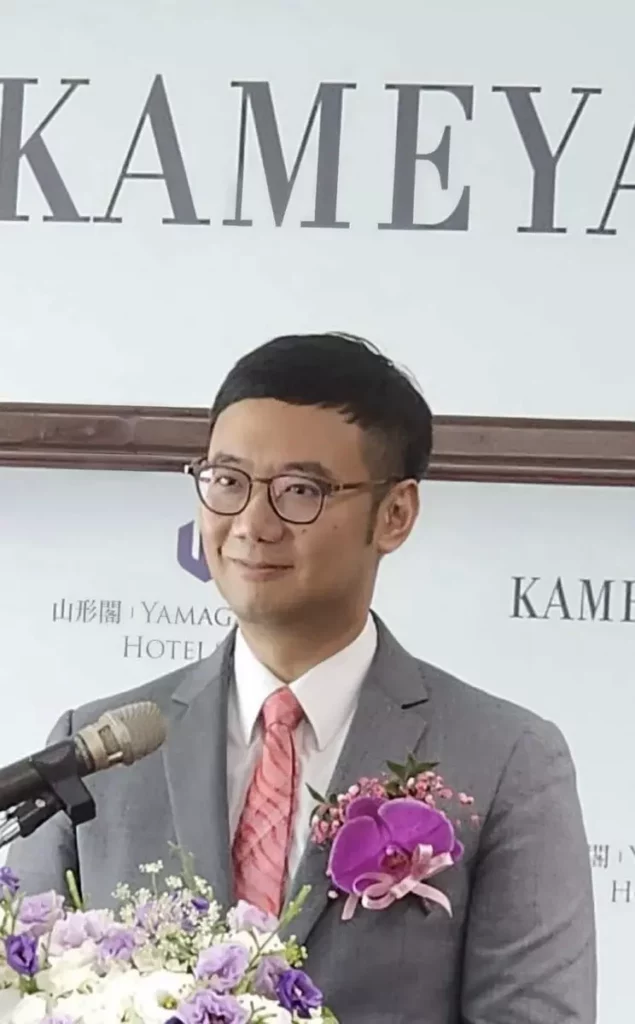 福泰飯店集團董事長廖炳燿 致詞。