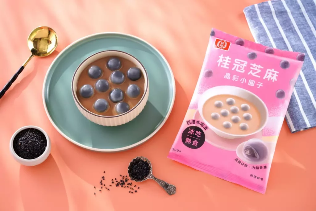 桂冠芝麻晶彩小圓子