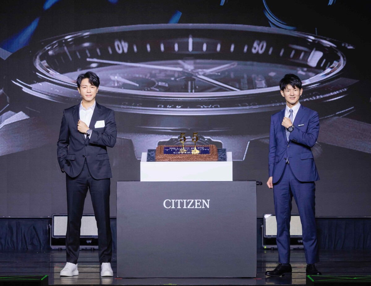 ▲CITIZEN全球首款鈦金屬腕錶問世55週年