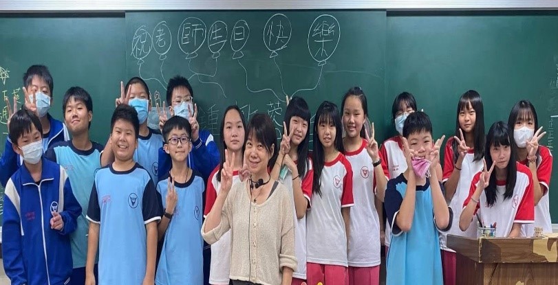 用心守護孩子的夢想與未來 中市9名教育人員獲頒「杏壇芬芳獎」 2 太平國中鍾敏蓉老師
