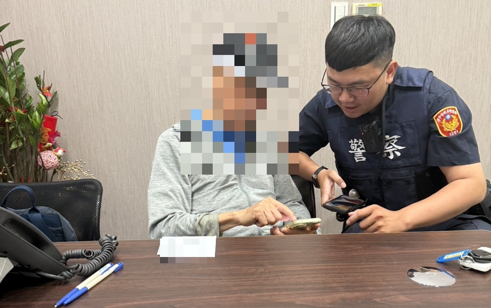 ▲圖說：詐騙集團邀約何姓老翁面交未果，幾天後又邀老翁匯款投資，銀行員報警處理 （圖／台中市政府 提供）