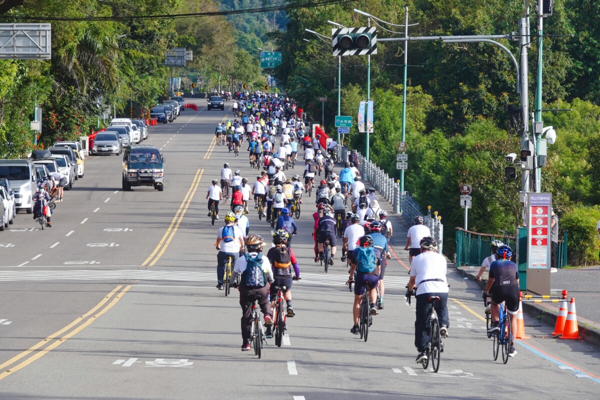 ▲去年ome!BikeDay環潭船騎挑戰，參與民眾相當踴躍。