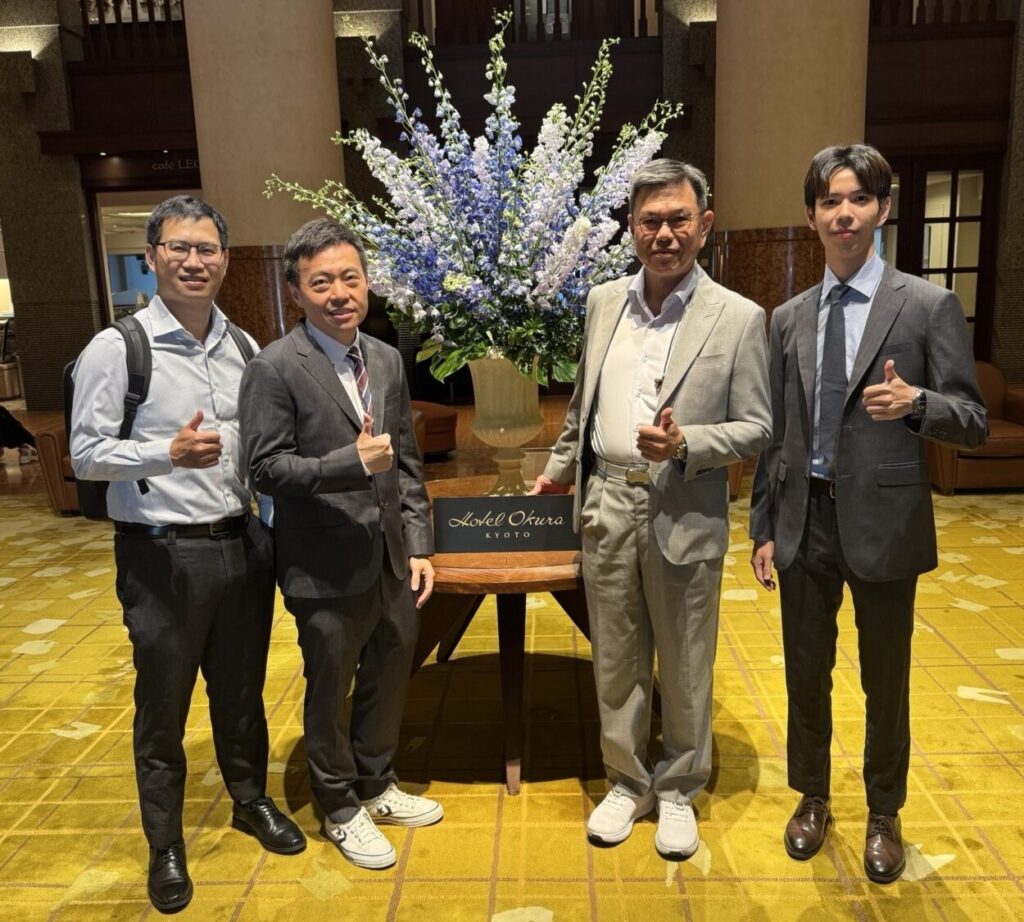 臺灣證交所代表:左起王予劭專員、錢宇威專員、周世昊業務委員、顏辰軒專員