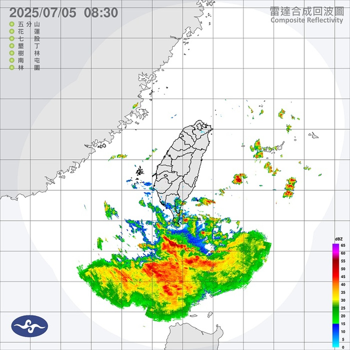 週六南部防大雨 北部午後留意雷陣雨