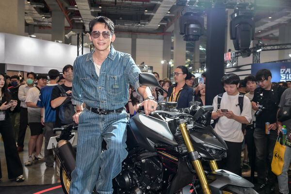 ▲温昇豪出席重機品牌活動。(圖/Honda Taiwan 提供)