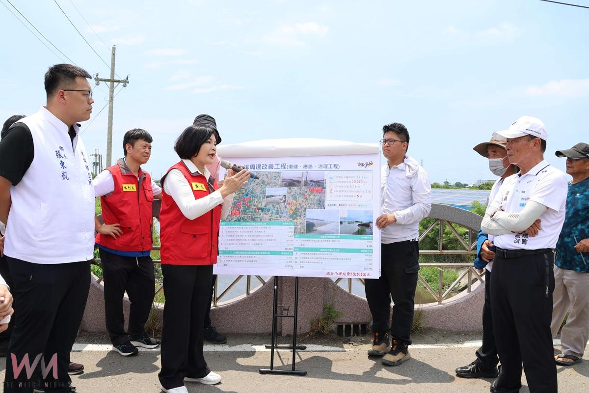 萬興大排治水、防颱整備啟動　張麗善：全面防汛，守護鄉親安全