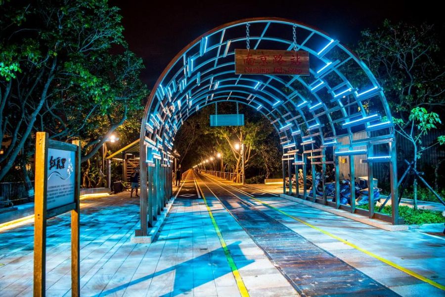 嘉油鐵馬道光環境提升工程 榮獲2025建築園冶獎肯定