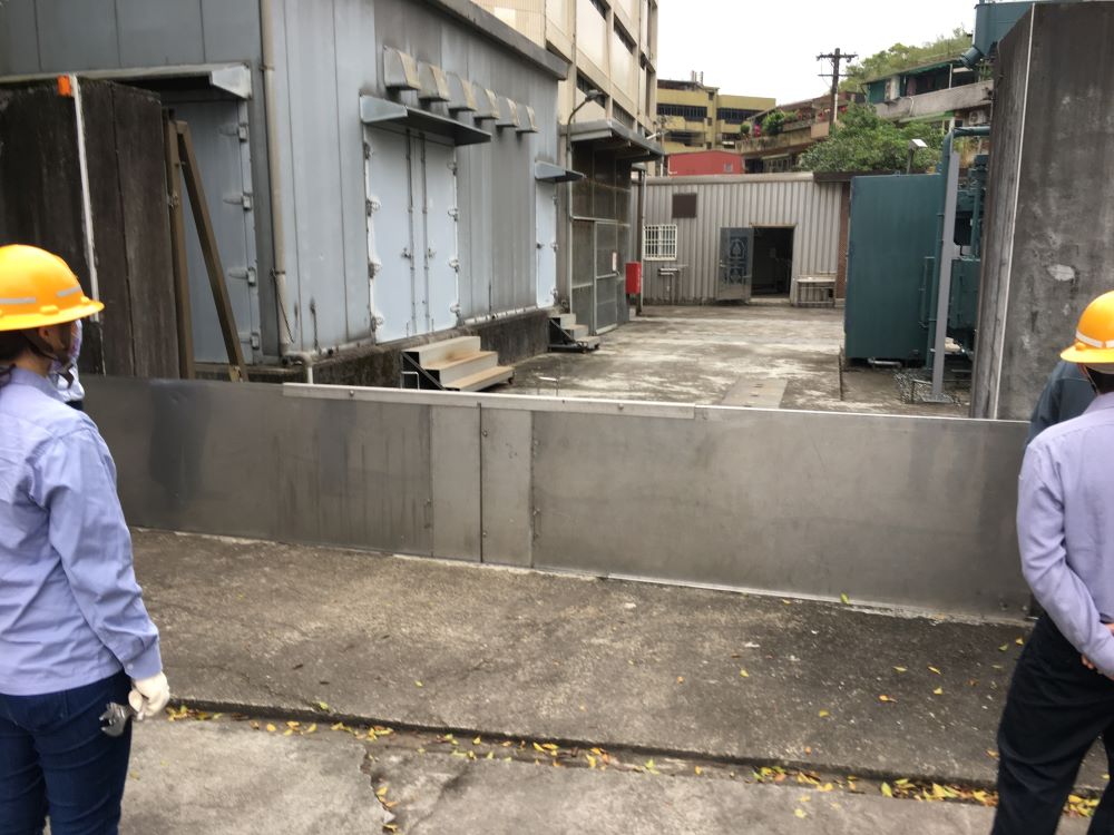 《圖說》台電基隆區處變電所整備工作。〈台電基隆區處提供〉