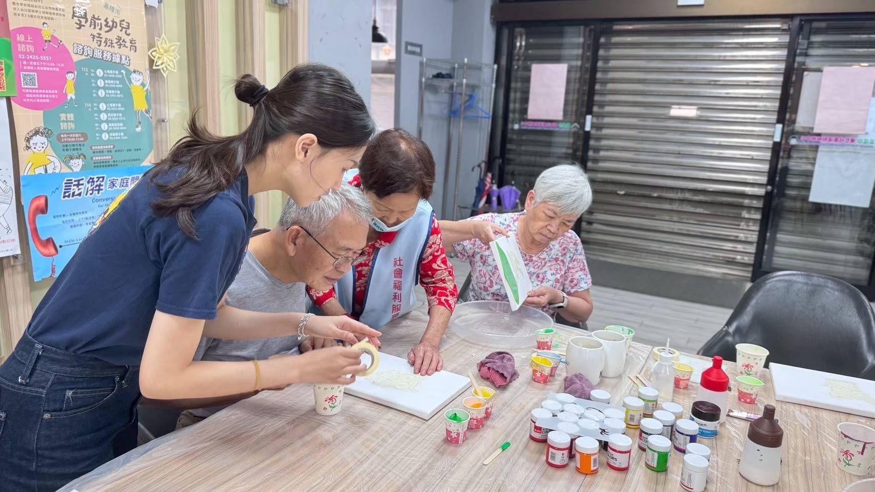 藝術療癒進入家庭 基隆暖七中心助照顧者重拾親子對話與自我