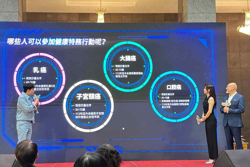 【有影】連續50年高居死因榜首　北市衛生局攜手台癌基金會推「健康特務行動」線上刮刮樂抽萬元大獎 257