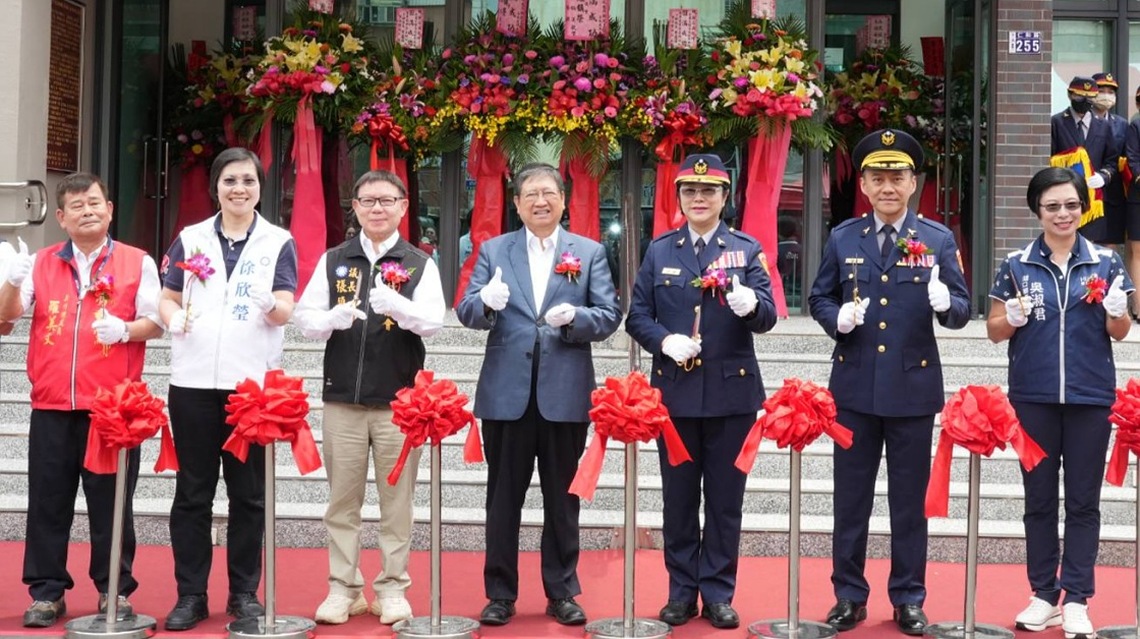 新工派出所新廳舍落成啟用          提升治安服務新里程碑