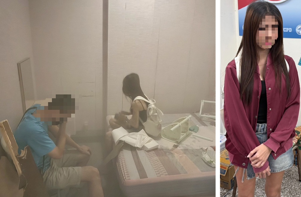 ▲圖說:中市警方破獲跨國應召集團,其中一名長髮身材火辣之泰籍女子竟是變性男 (圖/台中市政府 提供)