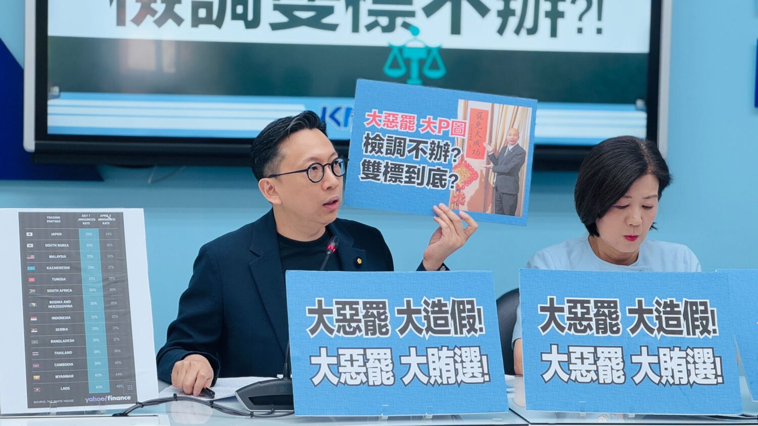 葛如鈞批評行政院,從2018年喊出「AI行動計畫」至今已7年,連一部《AI基本法》都無法提出。(圖/葛如鈞國會辦公室)