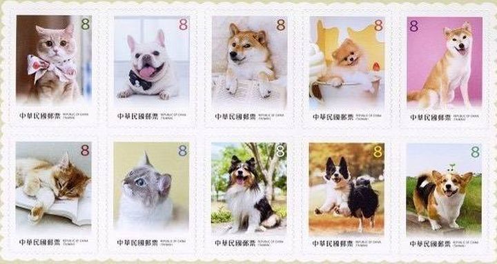 5套郵票新發行！超可愛寵物、貓貓蟲咖波怎麼不收藏 