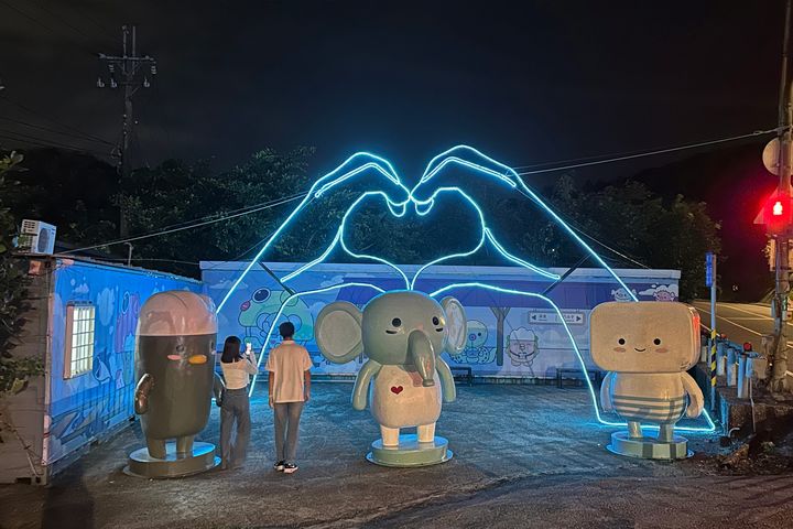 深澳鐵道自行車燦爛夏夜山海騎~「鯨」艷登場!浪漫「騎」蹟啟程