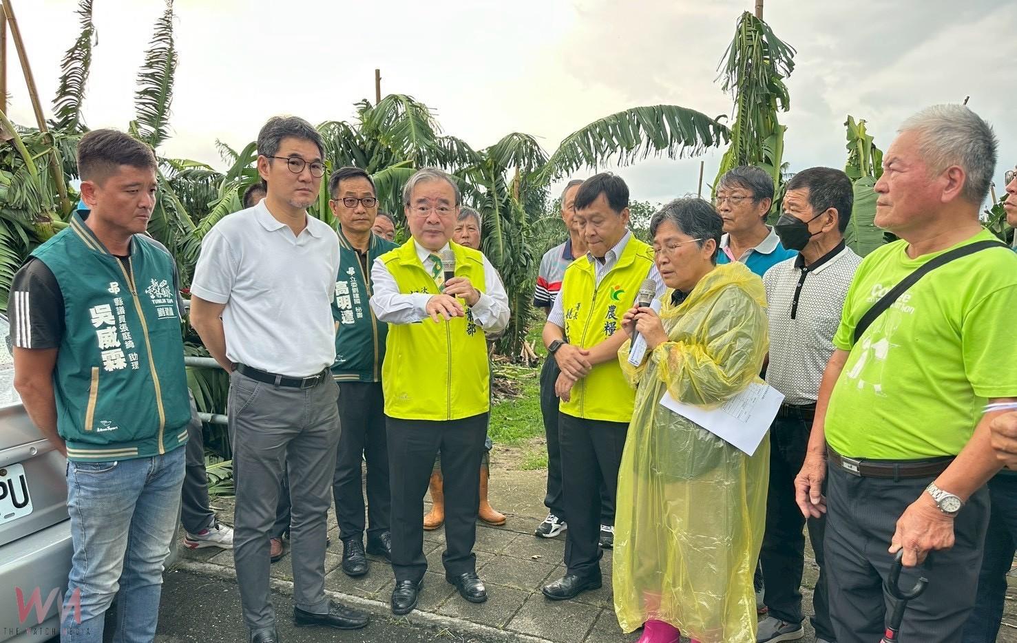 劉建國邀農業部次長勘災　籲颱風農損儘速啟動補助 - https://www.watchmedia01.com