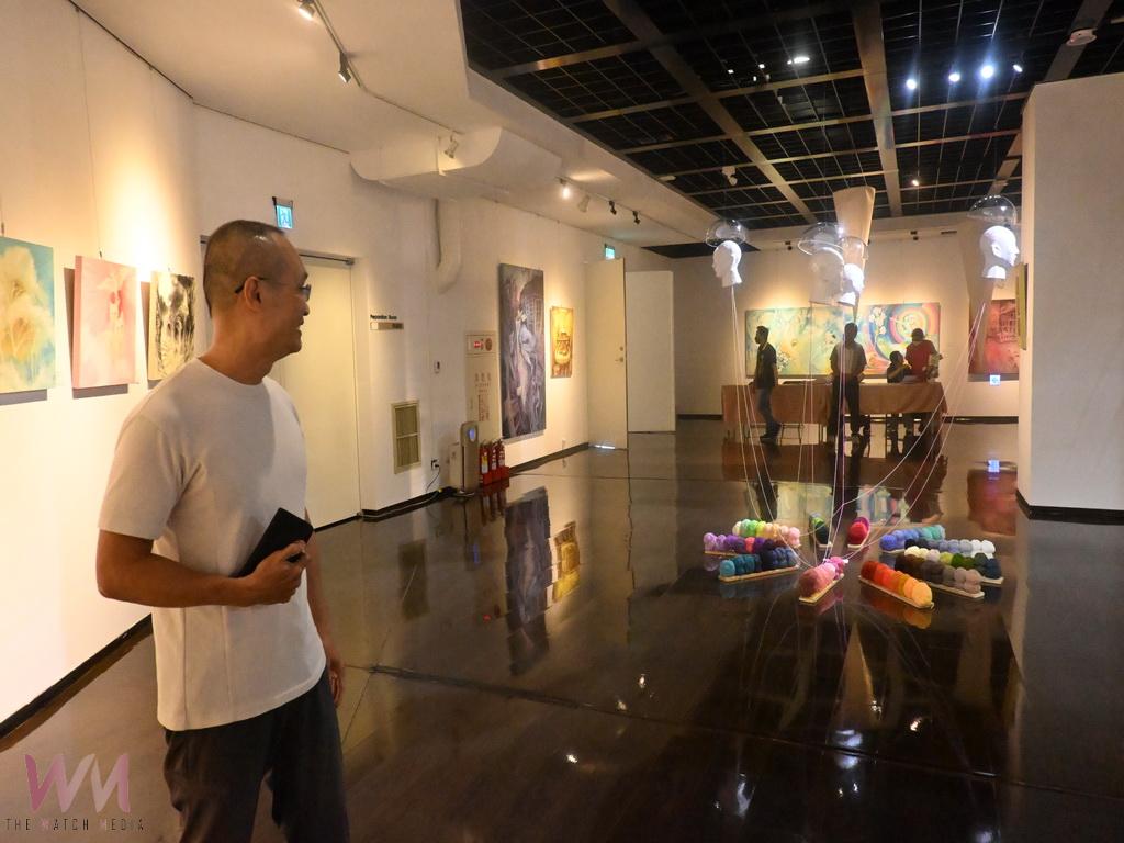 陳穎憲與自我生命經驗個展 在縣立美術館探索潛意識的時空對話 - https://www.watchmedia01.com
