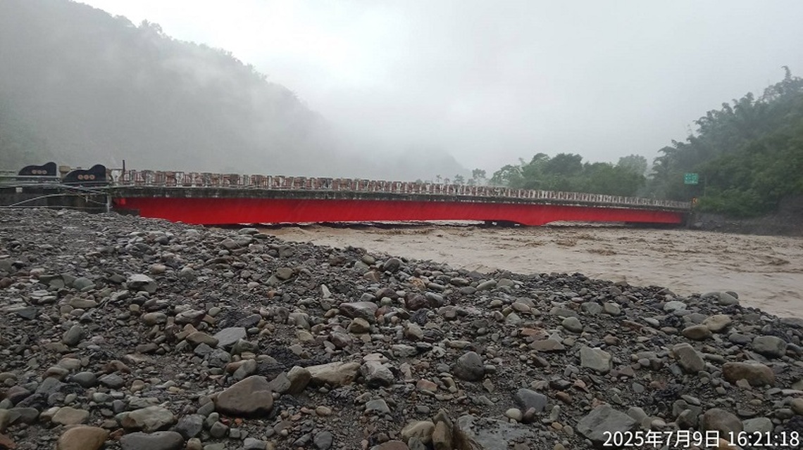 高雄市那瑪夏區民生橋 今午6時實施預警性封閉