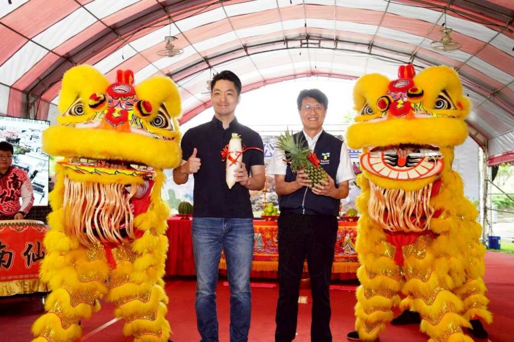 ▲臺北市長蔣萬安今日出席「艋舺公園景觀改善工程」開工動土典禮，見證這座承載萬華歷史記憶的重要建設邁入新篇章。