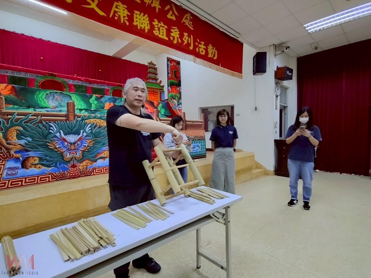 黃世志布袋戲南下鹽田社區巡演 結合石壁竹管椅手作體驗 - https://www.watchmedia01.com