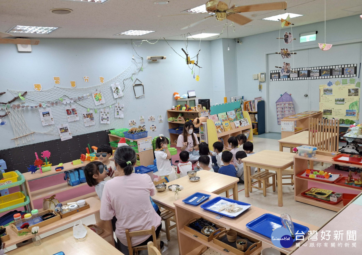 嘉基醫院設置托嬰中心與幼兒園,今年更推出「假日托育補助方案」/嘉基醫院提供