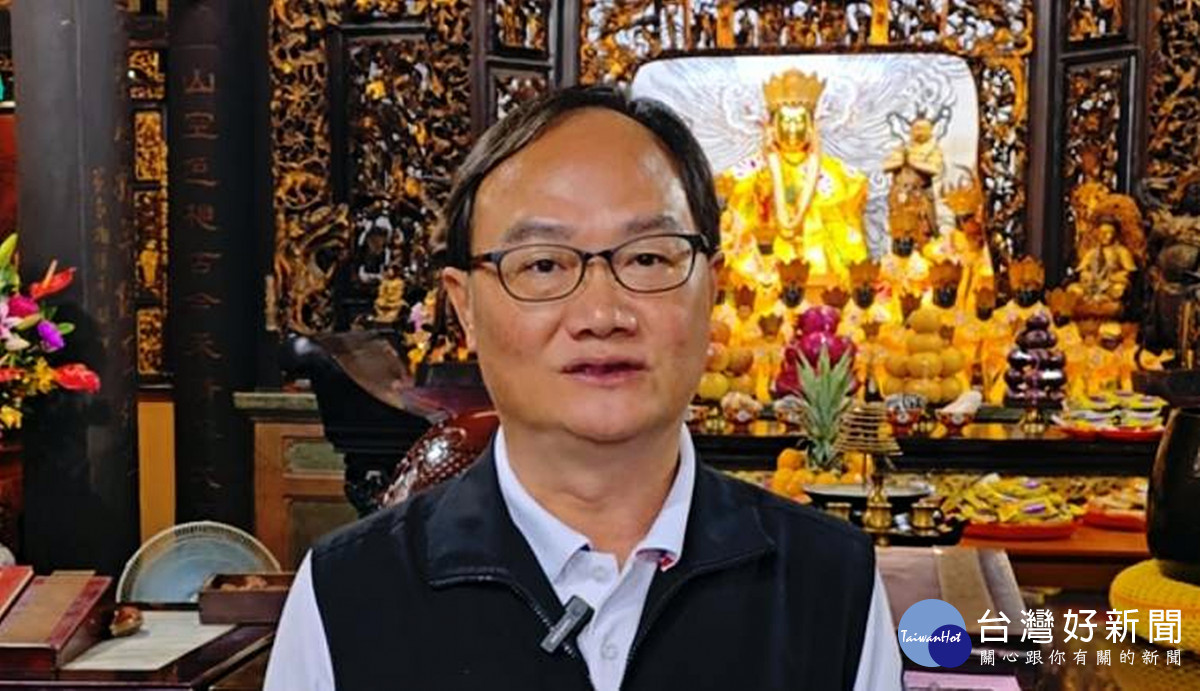 壽山巖觀世音墓事長林明義邀民眾共享觀音佛祖救苦救難,慈悲濟世宏願的福澤
