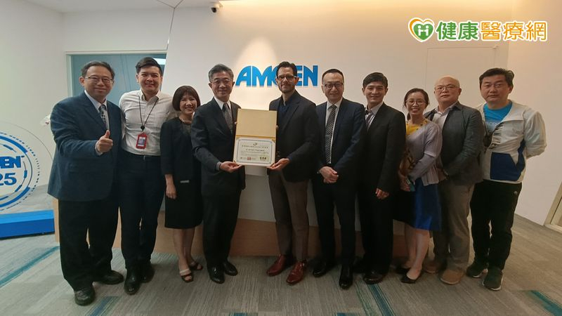 台灣安進藥品公司培養優秀行銷人才 獲頒榮譽MR認證