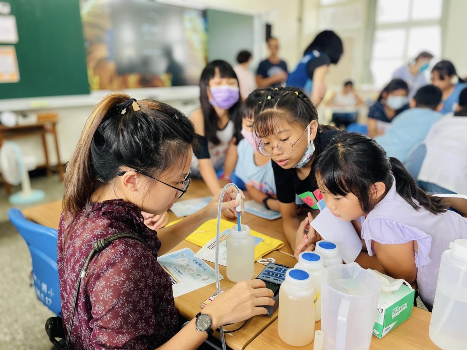 來自海洋的瓶中信 2025水質檢測體驗營正式啟航邀請全臺小學生探索海洋環境變化真相