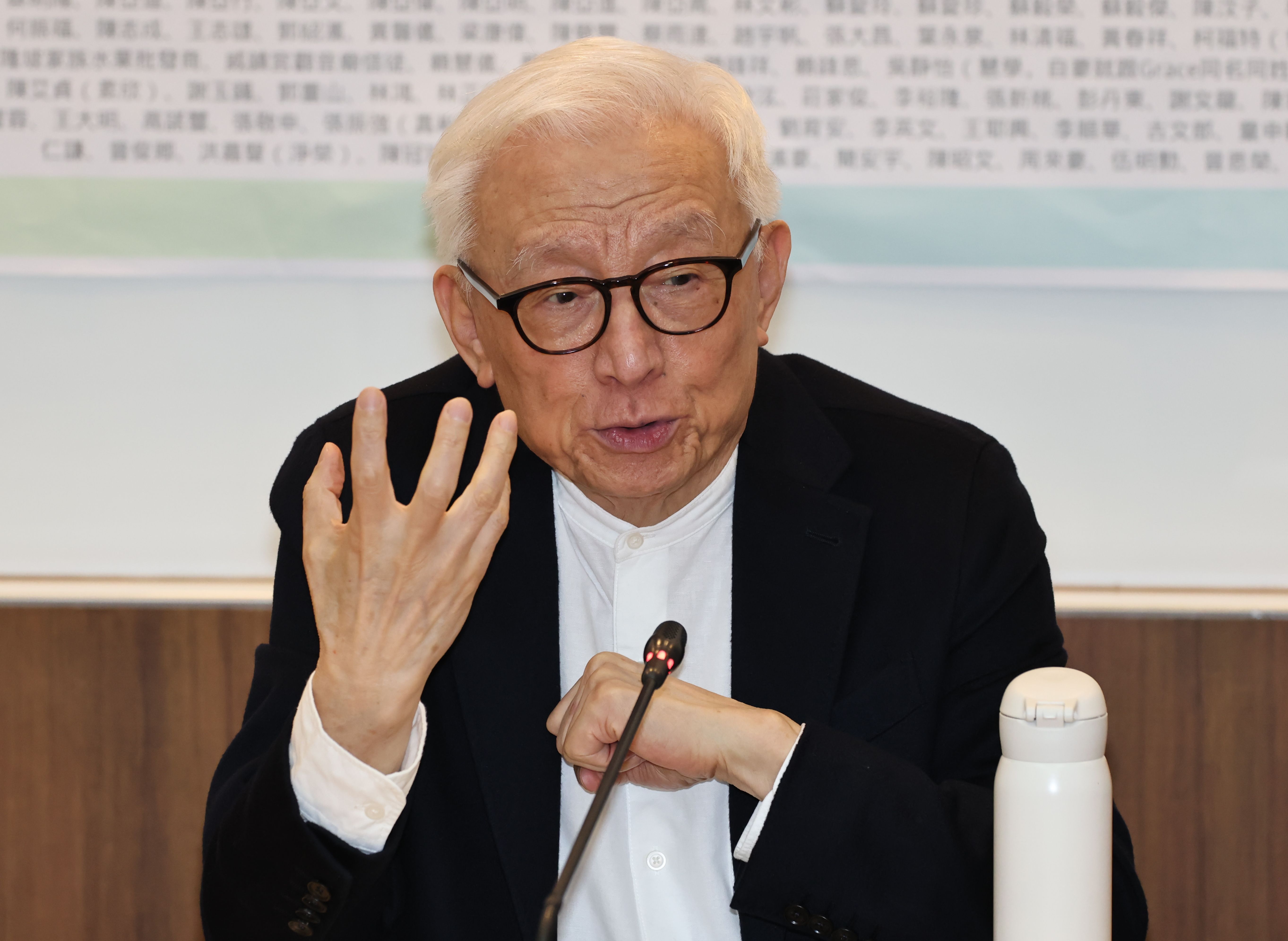 曹興誠今年6月請辭總統府全社會防衛韌性委員會顧問。資料照片／林啟弘攝