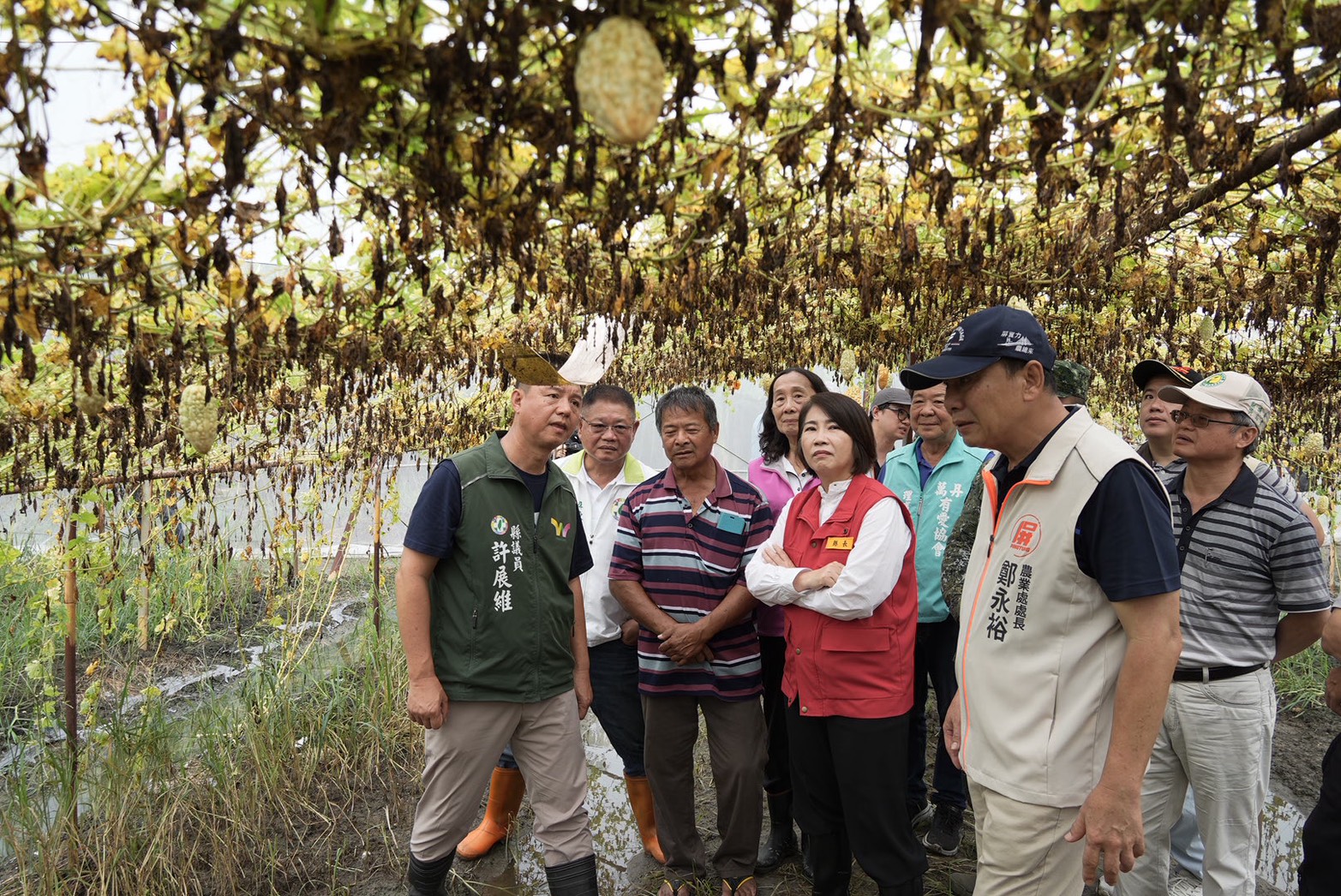 極端氣候成常態 周春米喊話中央補助更耐用錏管資材 204 極端氣候成常態 周春米喊話中央補助更耐用錏管資材 203