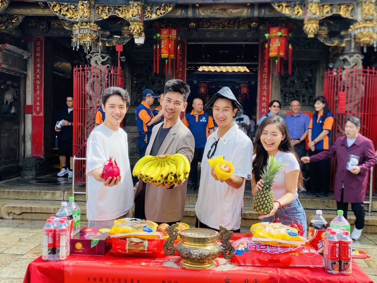 ▲《農曆三月二十三》卡司堅強，除楊子儀、吳政勳、邱凱偉(Derran)、方琦外，還包括梁佑南、何蓓蓓、陳明真、蔡阿炮等實力派演員。（記者蘇峯毅攝）