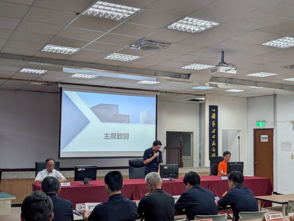 為2025城鎮韌性 防空 演習做準備 基警一分局召開演習協調會 7 三 8