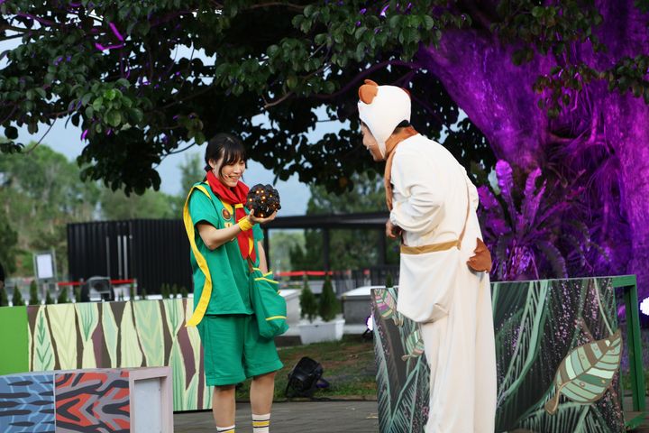 萬花筒劇團與中台世界博物館首度攜手合作打造全新兒童劇。 圖:中台世界博物館/提供