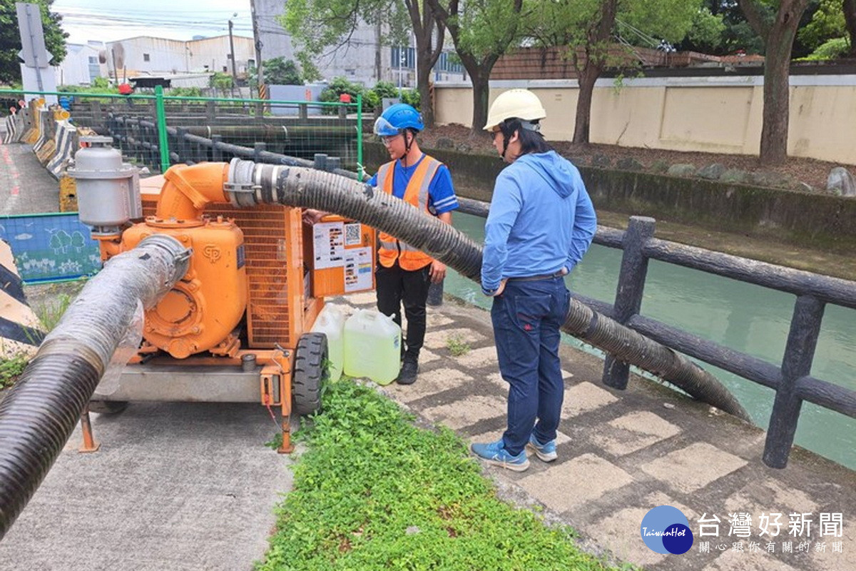 預防低壓帶及西南風豪雨事件，桃園市政府水務局啟動防汛應變。