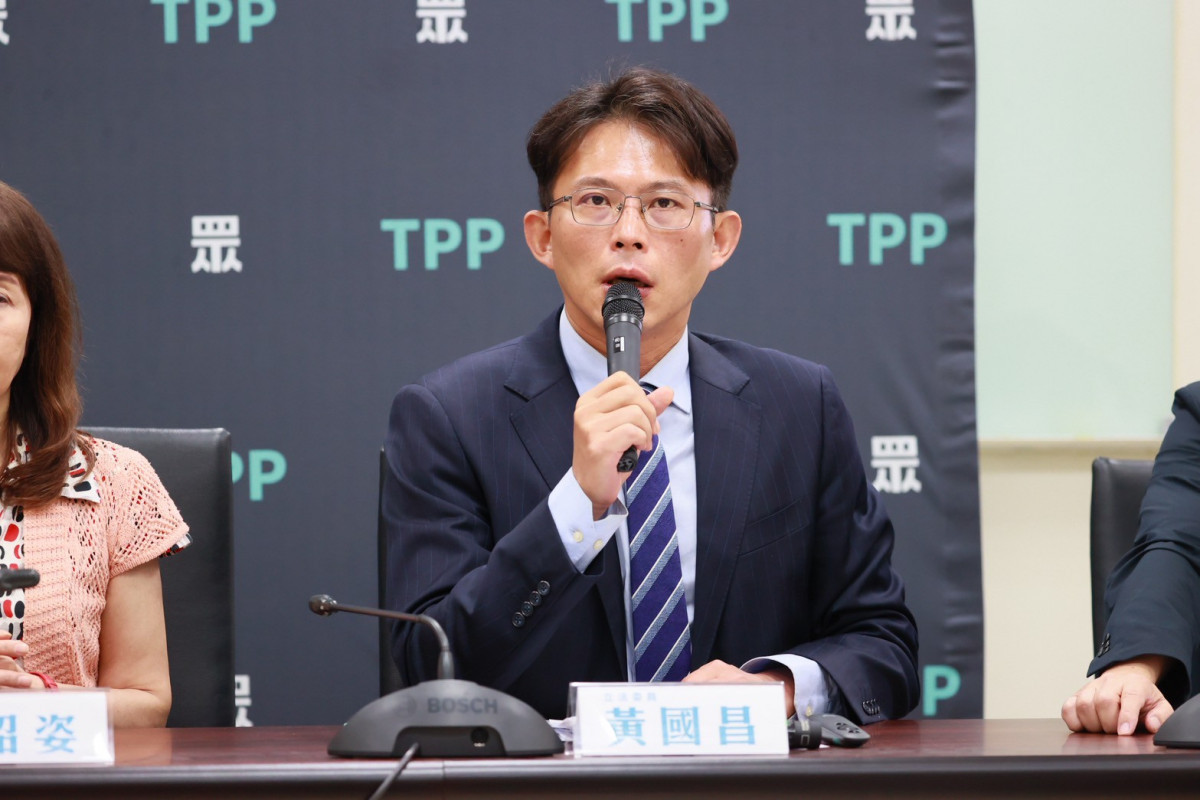 台灣民眾黨立法院黨團總召黃國昌。（圖／資料照片，翻攝自台灣民眾黨官網）