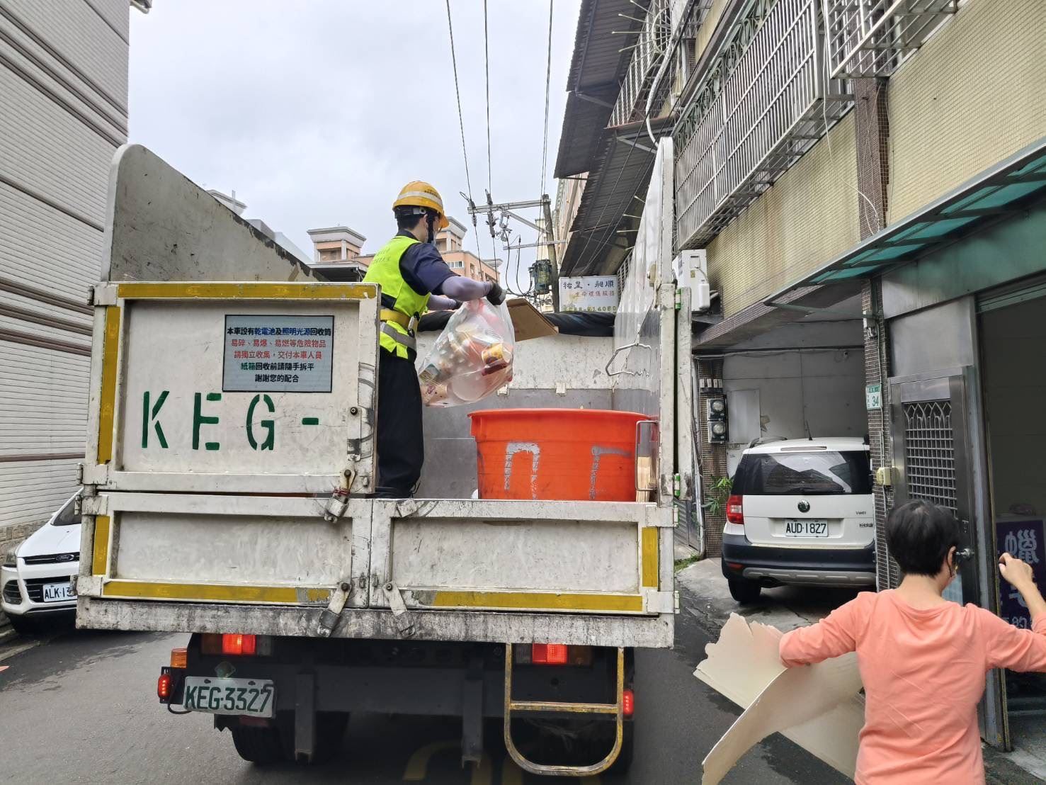 桃園資源回收車超速狂飆 民眾怒控罔顧安全