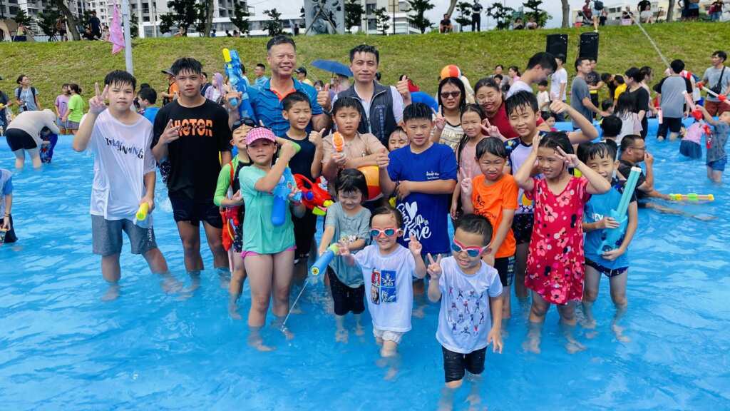 ▲2025員林潑水節將於今日在龍燈公園登場，本屆活動由員林國際青商會主辦，延續往年歡樂、安全的戲水精神，吸引親子一同清涼一夏、歡樂消暑。（記者林明佑翻攝）