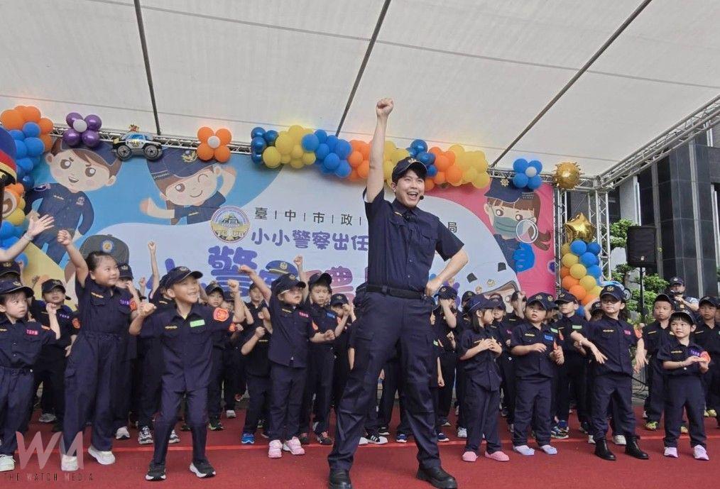 超萌小警察出任務　中市警暑假最強體驗營今7/12熱鬧登場