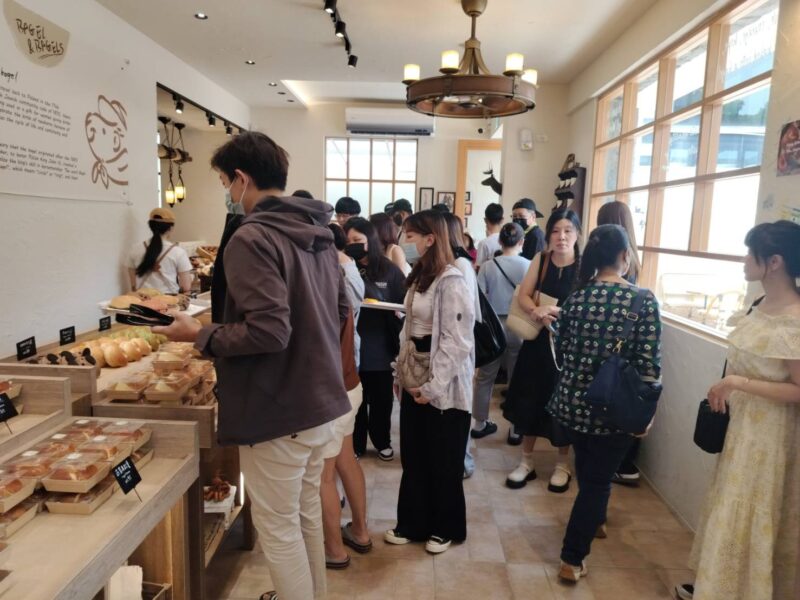 圖文：貝果專賣店結合終身學習協會 本週華麗登場。