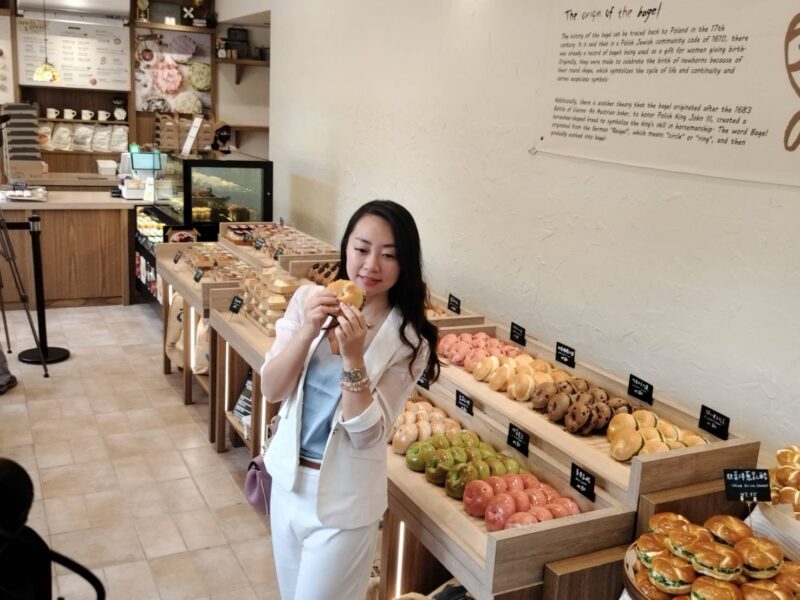 圖文：貝果專賣店結合終身學習協會 本週華麗登場。