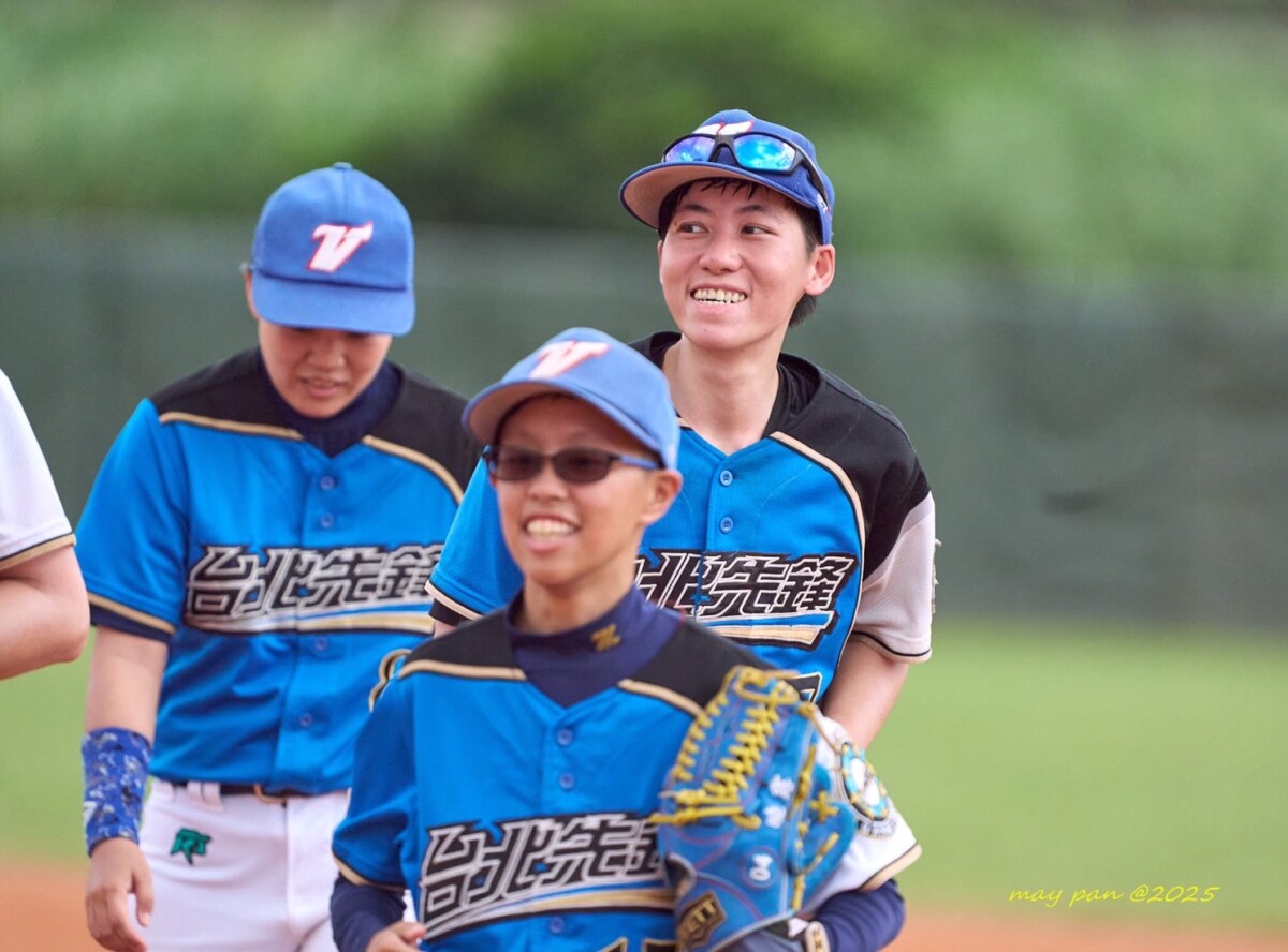 台北先鋒女子棒球隊在預賽第二戰依然展現出無比韌性。(影像由先鋒隊May Pan提供)。