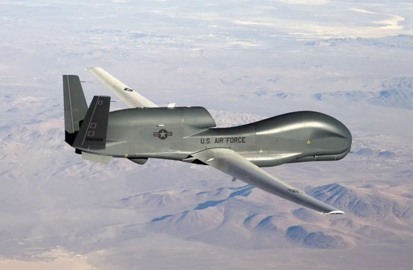 ▲美軍RQ-4 Global Hawk全球鷹號無人機。