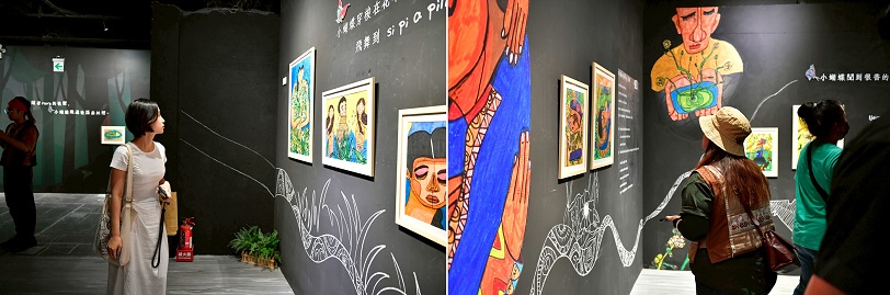 可能是 5 個人和文字的普普藝術品