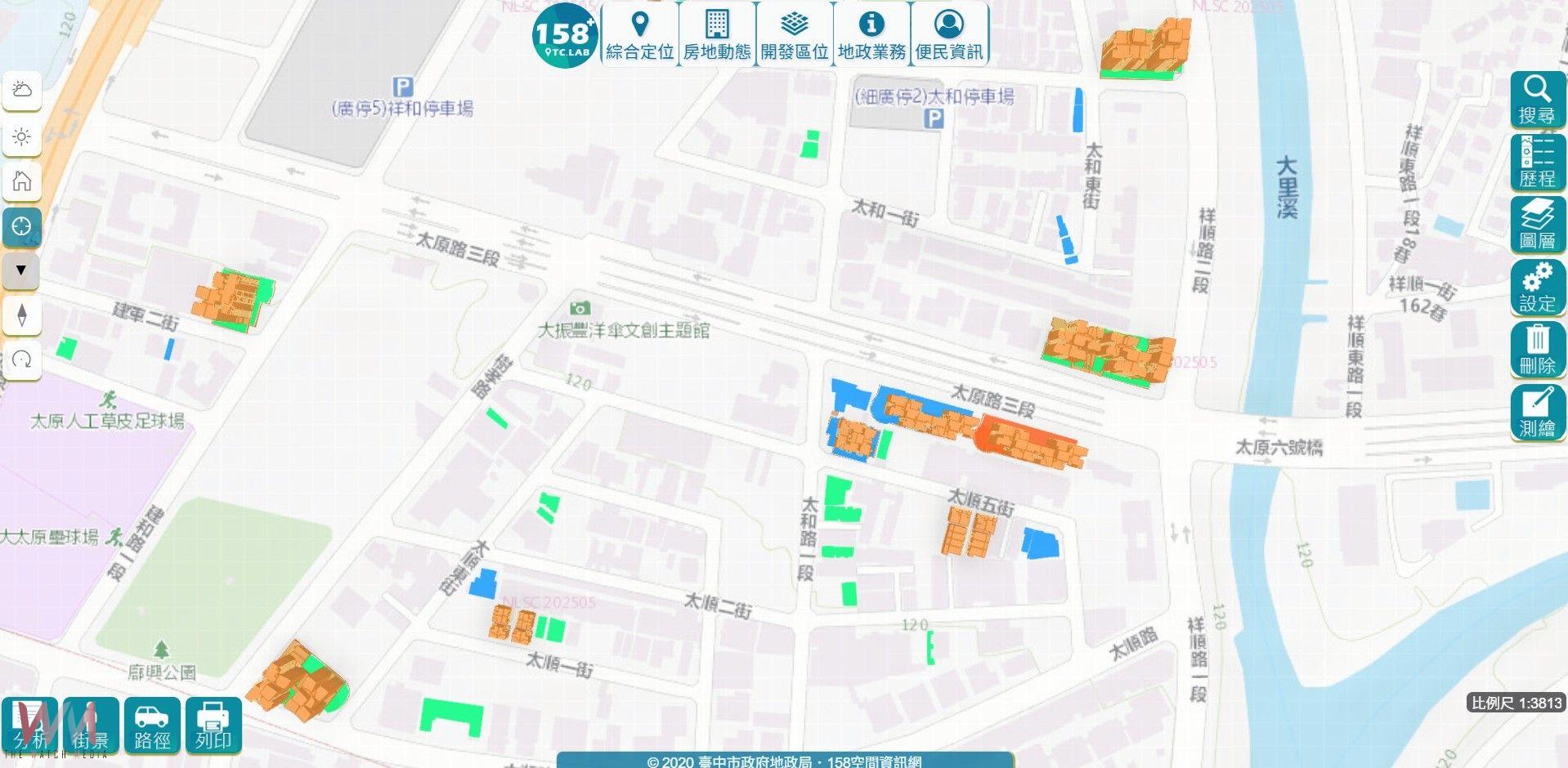 打造透明便利 不動產資訊平台 中市地政局3D建物查詢上線 - https://www.watchmedia01.com