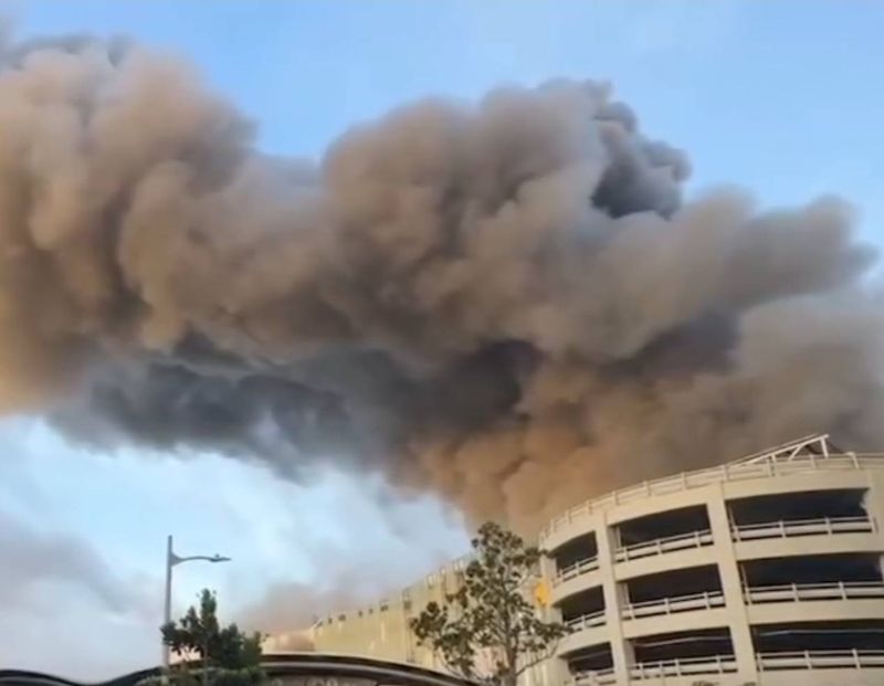 漾新聞|火警三度親赴現場！陳其邁關注三元電池廠救災24小時